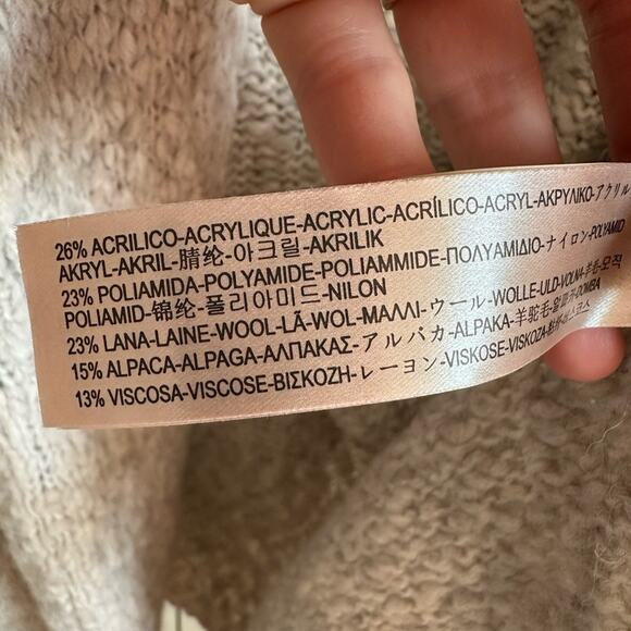 Massimo Dutti Made in Italy Sweater Coat - Picture 5 of 8